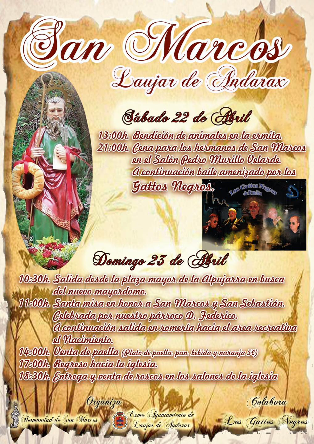 Romería de San Marcos 2023 Láujar de Andarax